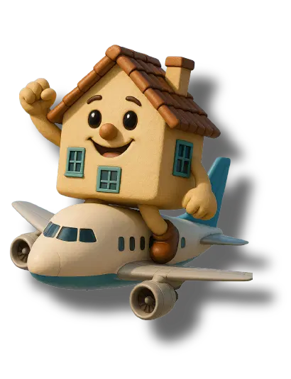 flying house